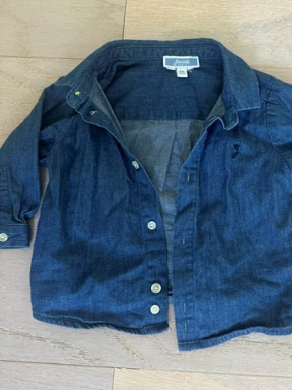 Jacadi Denim Button-Down Shirt